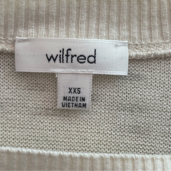 Women’s Wilfred aritzia pollyster sweater size xxs - Picture 2 of 4